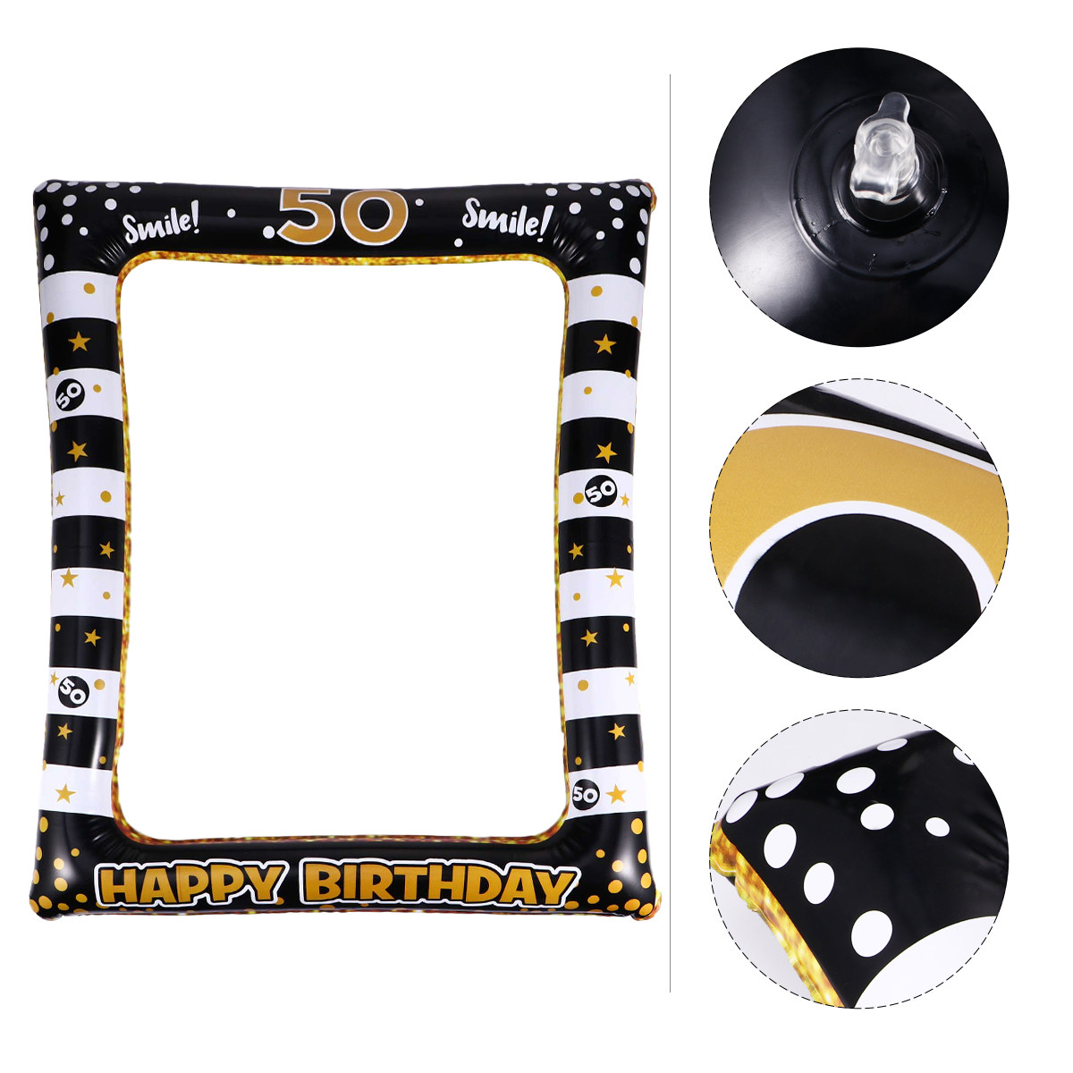 Photo Booth Frame - Fotobooth met opblaasbare decoratie voor verjaardagsfeestjes