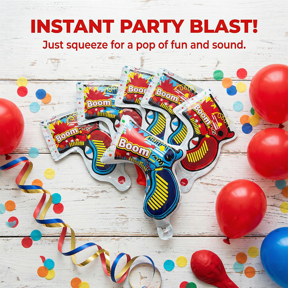 Confetti Cannon Tube - 10 stuks opblaasbare cadeau-bloemenkanon pistool feest