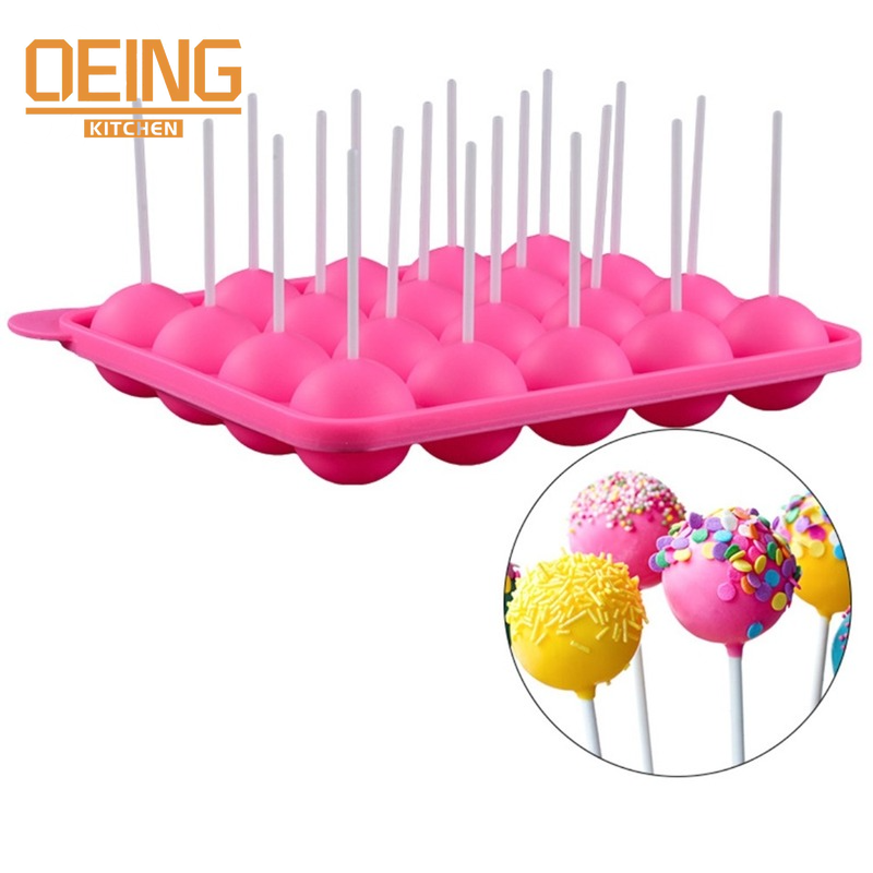 Cotton Candy Cone - 20/12 Gaten Lollipop Schimmel Cake Pops