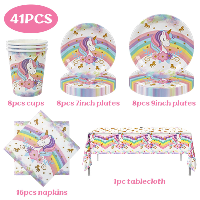 Eenhoorn Thema Verjaardagsdeco - Table Cloth Disposable recensie en prijs