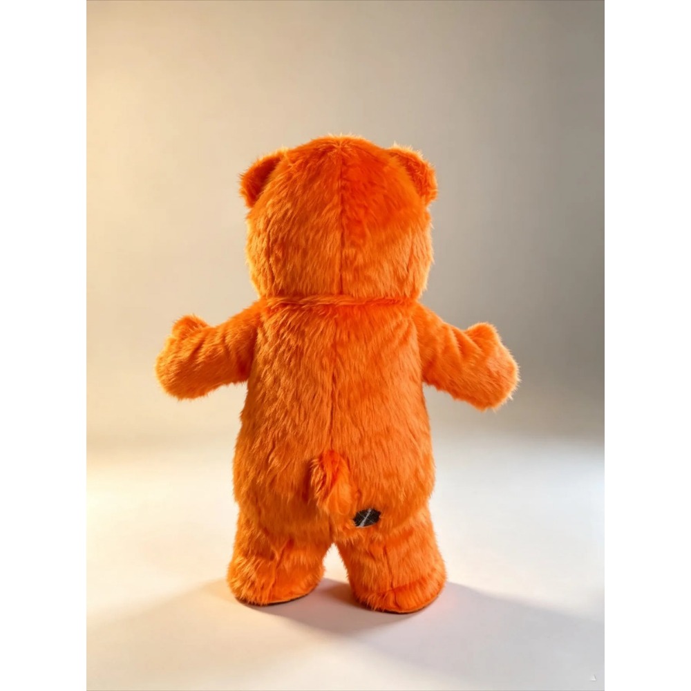 Opblaasbaar oranje berenmascot - Event & Party Supply recensie en prijs