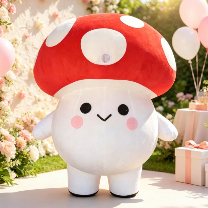 Opblaasbaar paddenstoelmascott - Event & Party Supply recensie en prijs