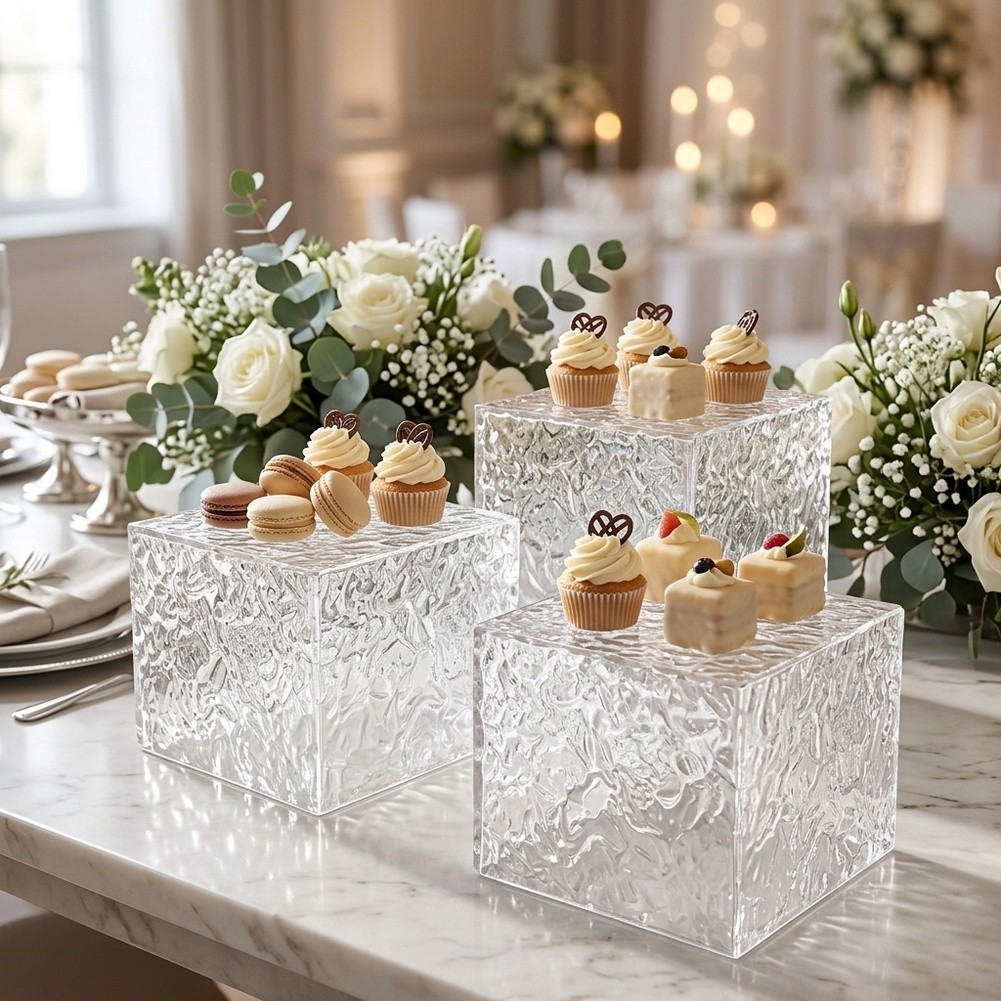 Meerlaags, transparant present - Cupcake Stand Tier recensie en prijs
