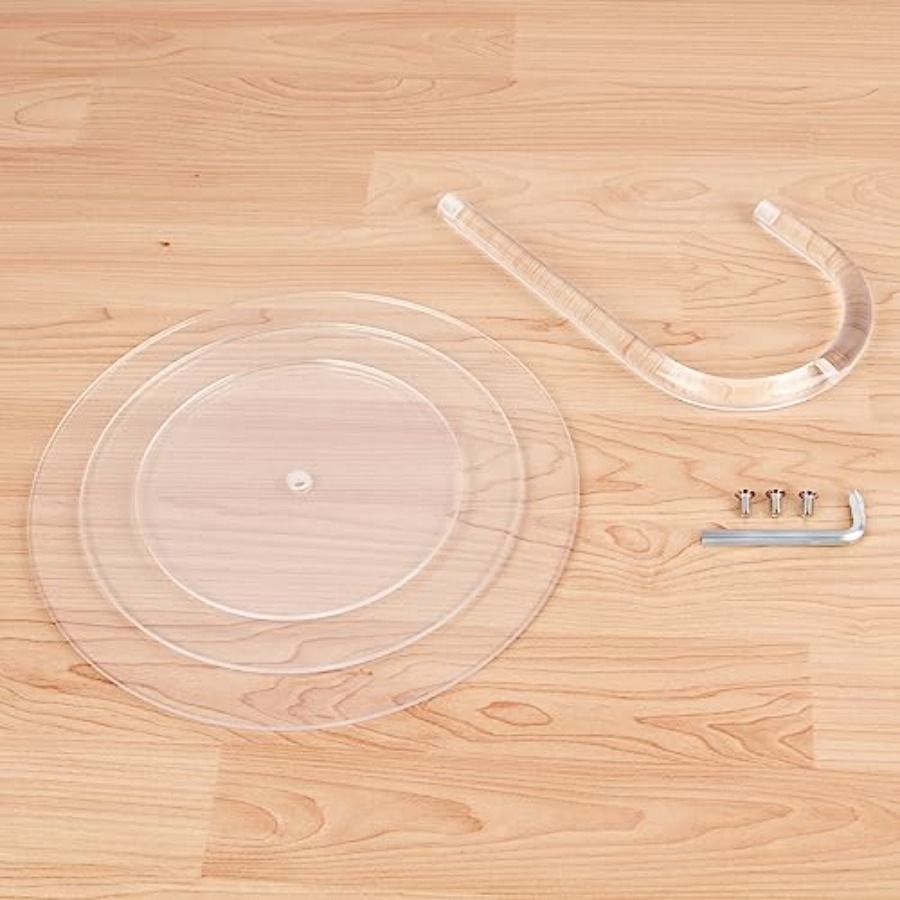 2-laags transparante taartstan - Cupcake Stand Tier recensie en prijs