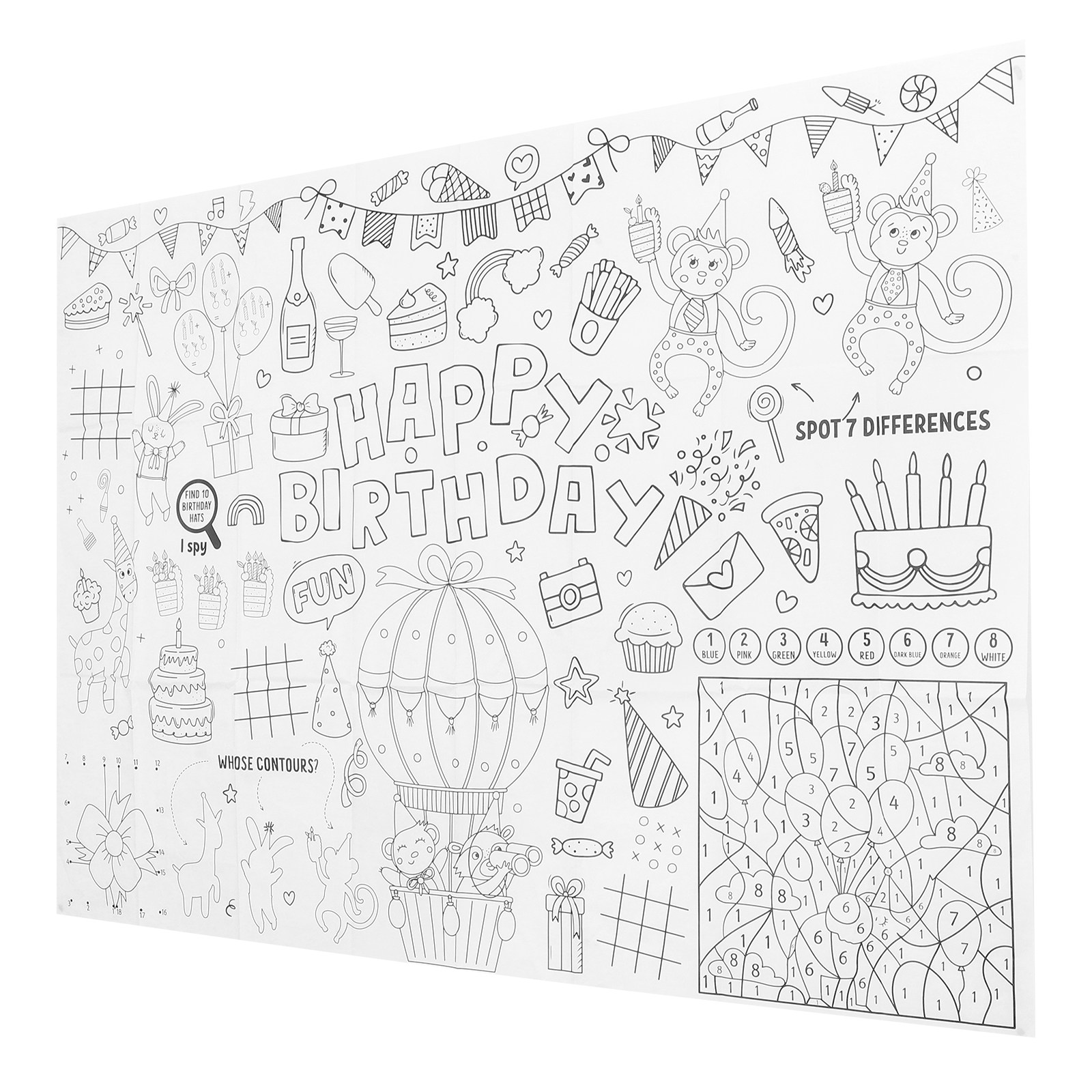 Tafelkleed voor een verjaardag - Table Cloth Disposable recensie en prijs