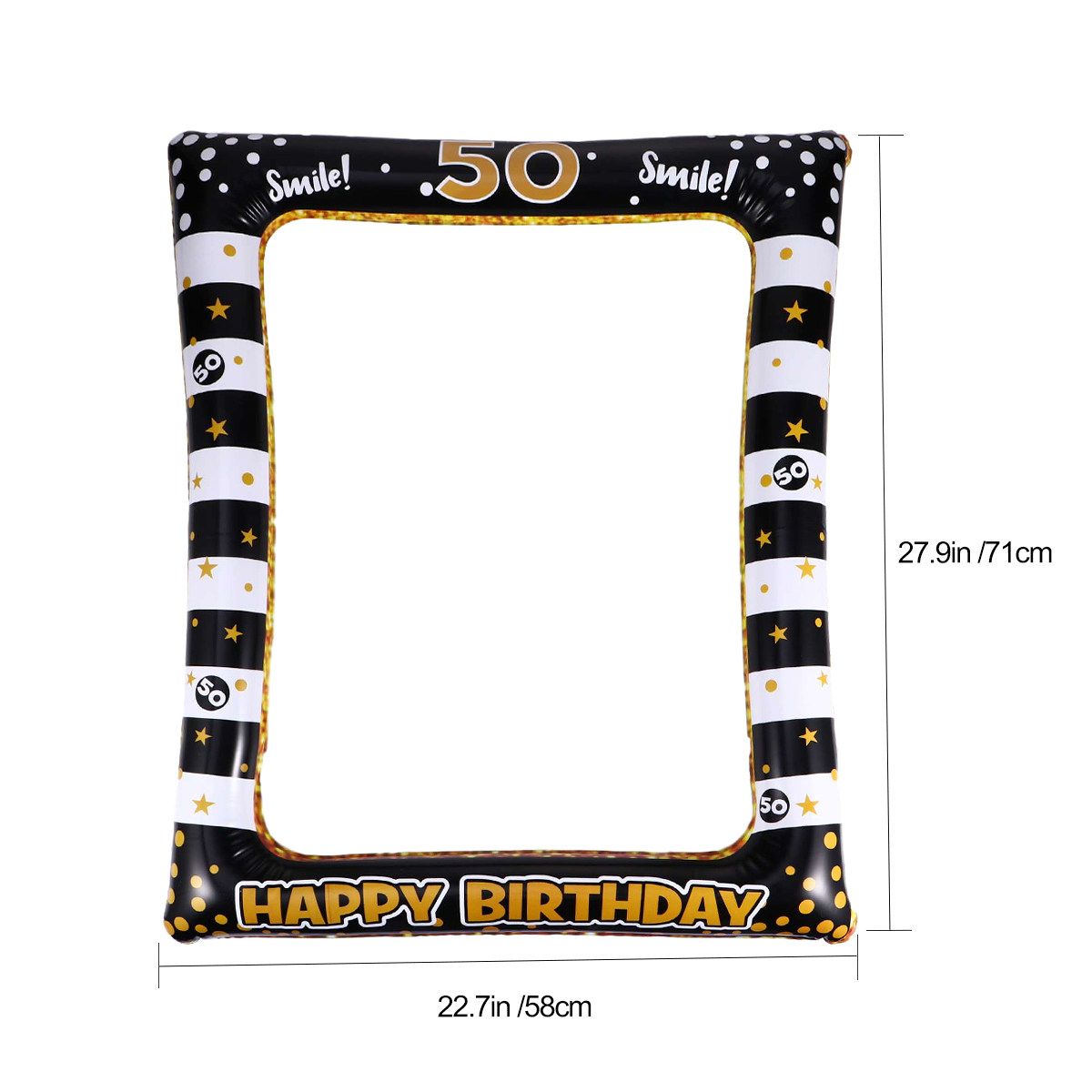 Fotobooth met opblaasbare deco - Photo Booth Frame recensie en prijs