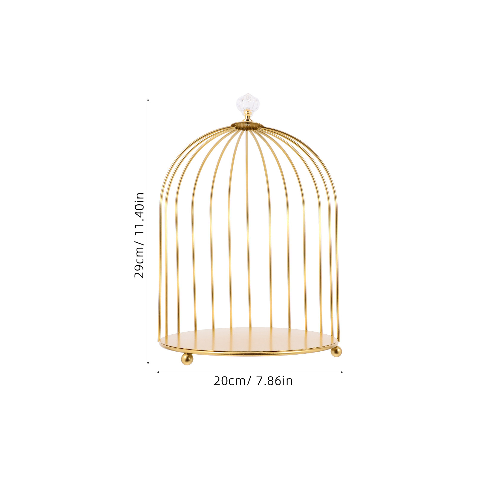 Gouden vogelkooi taartstandaar - Cupcake Stand Tier recensie en prijs