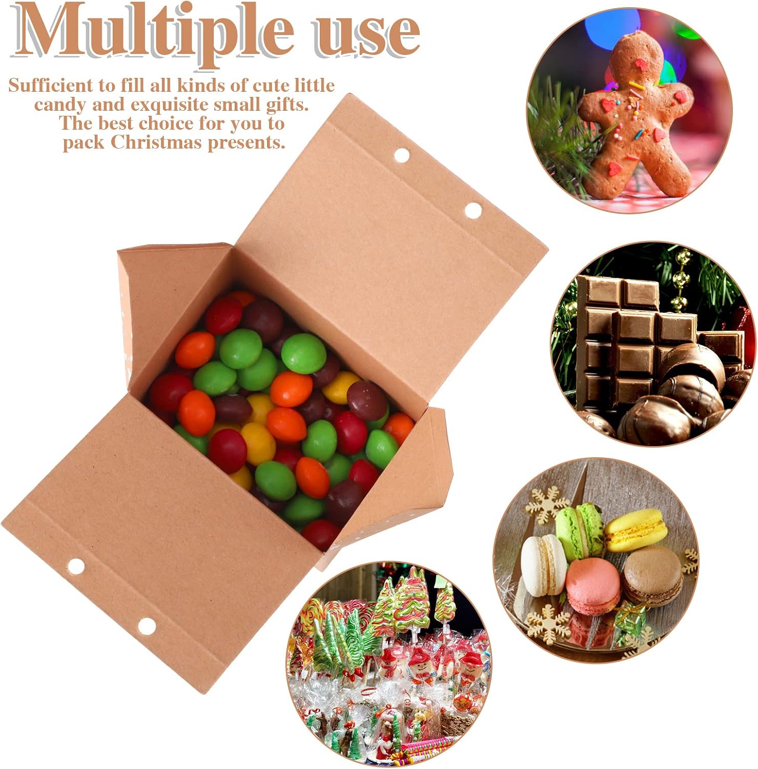 10/50 stuks Kerstcadeautasjes  - Event Party Box recensie en prijs