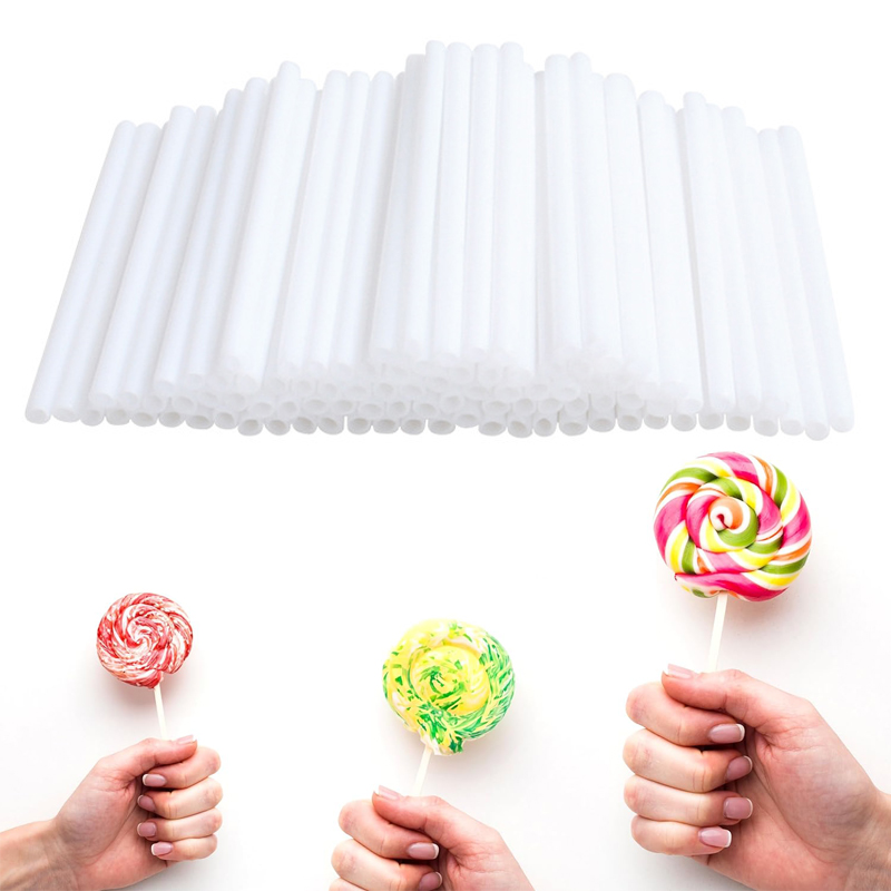 100 Stuks DIY Snoep Sticks Lol - Cotton Candy Cone recensie en prijs
