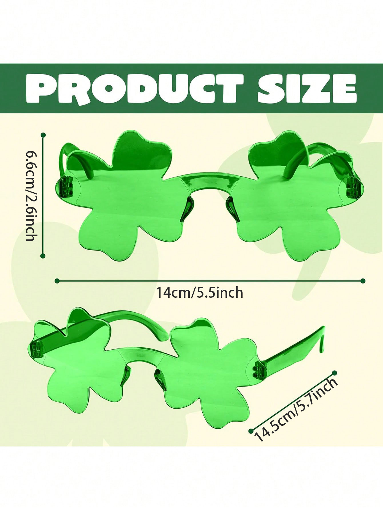 12/6/1 Paar St. Patrick's Day  - Event & Party Supply recensie en prijs