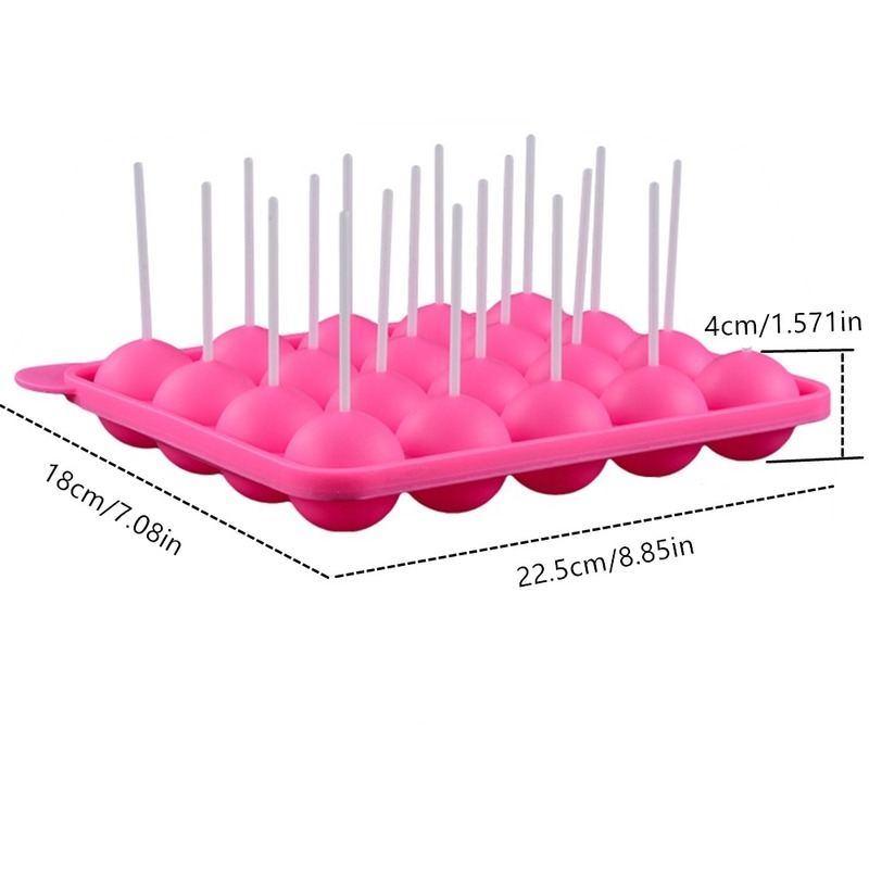 20/12 Gaten Lollipop Schimmel  - Cotton Candy Cone recensie en prijs